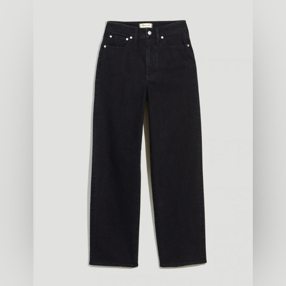 Madewell Curvy Perfect Vintage Wide-Leg Jeans - Size 28 in Belmere Wash